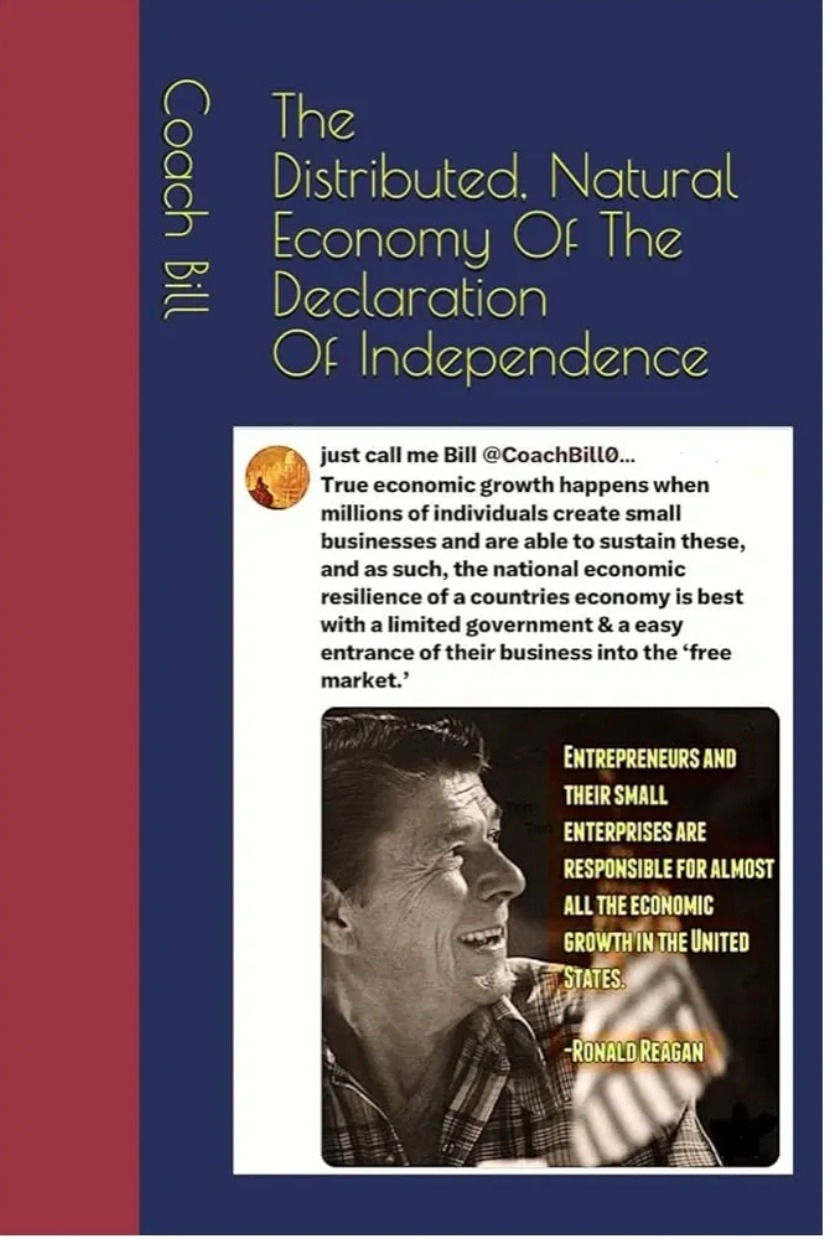 The Distributed Natural Economy of The Declaration Of Independence cover